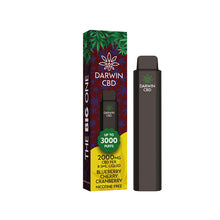 Load image into Gallery viewer, Darwin The Big One 2000mg CBD Disposable Vape Device 3000 Puffs
