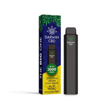 Load image into Gallery viewer, Darwin The Big One 2000mg CBD Disposable Vape Device 3000 Puffs
