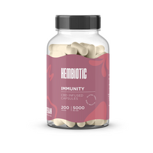 Load image into Gallery viewer, Hembiotic 5000mg Bulk CBD Capsules - 200 Caps
