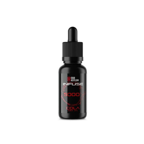 CBD Asylum Infuse 5000mg CBD Cola Oil - 30ml (BUY 1 GET 2 FREE) - Associated CBD