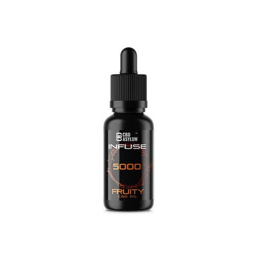 CBD Asylum Infuse 5000mg CBD Fruity Oil - 30ml (BUY 1 GET 2 FREE) - Associated CBD