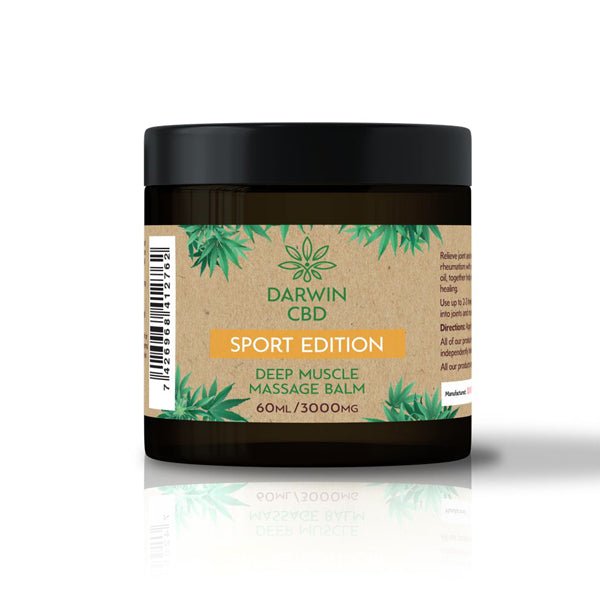 Darwin CBD 3000mg CBD Sport Edition Massage Balm - 60ml - Associated CBD