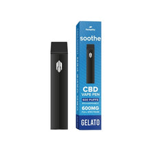 Load image into Gallery viewer, Hempthy 600mg CBD Disposable Vape Pen 600 Puffs - Associated CBD
