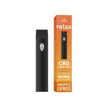 Load image into Gallery viewer, Hempthy 600mg CBD Disposable Vape Pen 600 Puffs - Associated CBD
