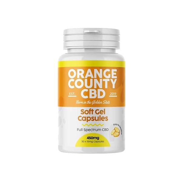 Orange County 450mg Full Spectrum CBD Capsules - 30 Caps - Associated CBD