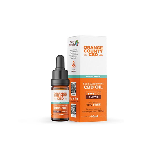 Orange County CBD 500mg Broad Spectrum CBD Oil - 10ml - Associated CBD