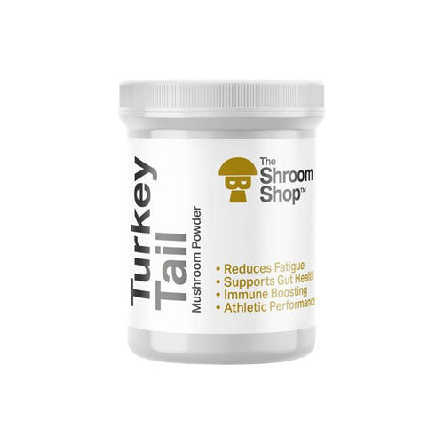 The Shroom Shop Turkey Tail Mushroom 90000mg Powder - Associated CBD