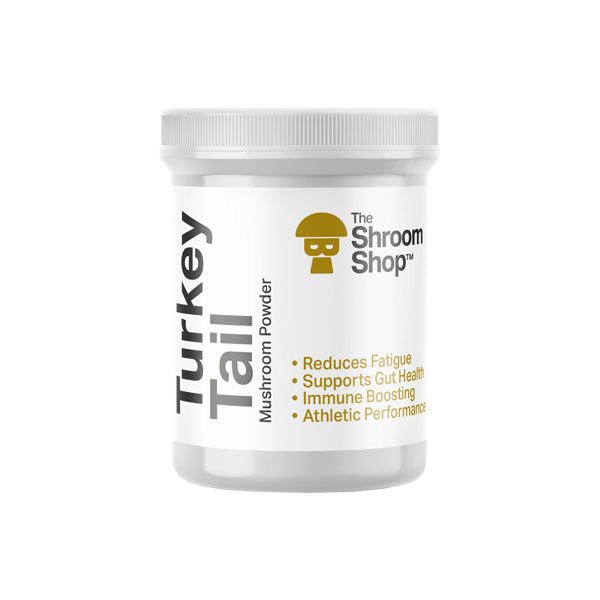 The Shroom Shop Turkey Tail Mushroom 90000mg Powder - Associated CBD