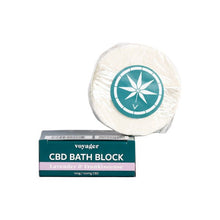 Load image into Gallery viewer, Voyager 100mg CBD Lavender &amp; Frankincense Bath Block - 100g - Associated CBD
